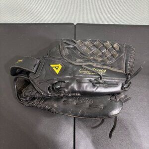 Louisville Slugger 12.5” Black Leather Baseball Glove 0423 Woven Web RHT